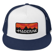 Madera Outdoor  Hats Navy/ White/ Navy Patch Trucker Cap madera outdoor hammock companies that plant trees best camping hammocks cheap camping hammocks cheap hammocks cheap backpacking hammocks