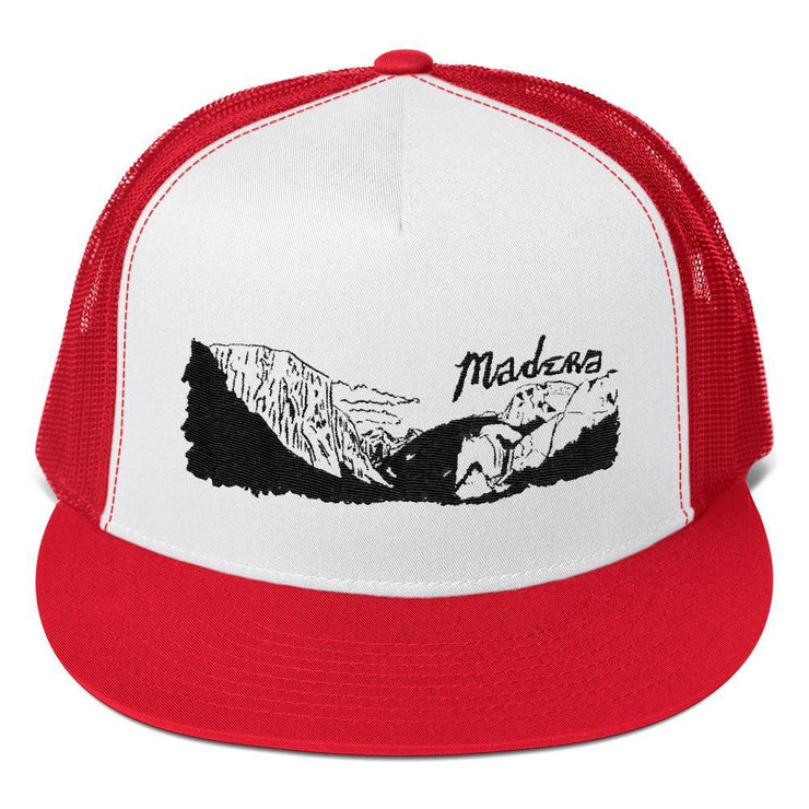 Madera Outdoor  hats Red/ White/ Red El Cap madera outdoor hammock companies that plant trees best camping hammocks cheap camping hammocks cheap hammocks cheap backpacking hammocks