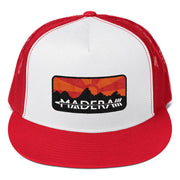 Madera Outdoor  Hats Red/ White/ Red Patch Trucker Cap madera outdoor hammock companies that plant trees best camping hammocks cheap camping hammocks cheap hammocks cheap backpacking hammocks